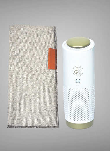 toGo Filter Standard Eco Package Luftreiniger weiss/gold