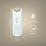 toGo Filter Air Purifier Single white/gold