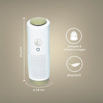 toGo Filter Air Purifier Comfort Package white/gold