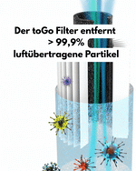 toGo Filter Single Purificador de air