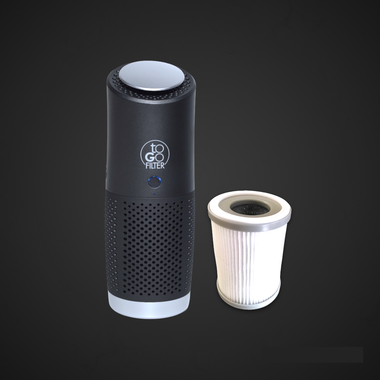 toGo Filter Air Purifier Comfort Package black/silver