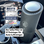 Auto-Luftreiniger mit Akku toGo Filter