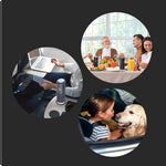 Tragbarer, kabelloser Akku-Luftreiniger mit HEPA Filter toGo Filter