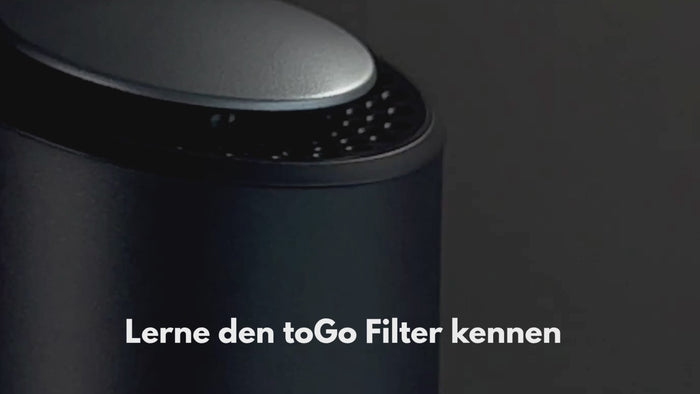 toGo Filter Air Purifier Single black/silver
