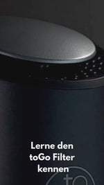 toGo Filter Air Purifier Single black/silver