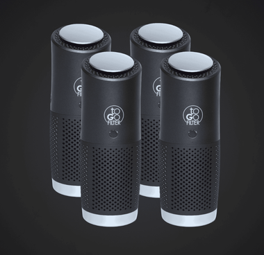 toGo Filter Air Purifier Family Package black/silver